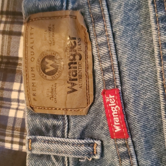 Mens Wrangler Jeans 34x32 - Picture 3 of 4